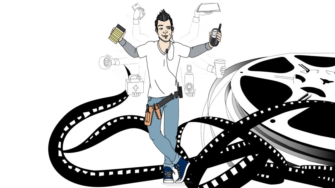 Production-Assistant-set